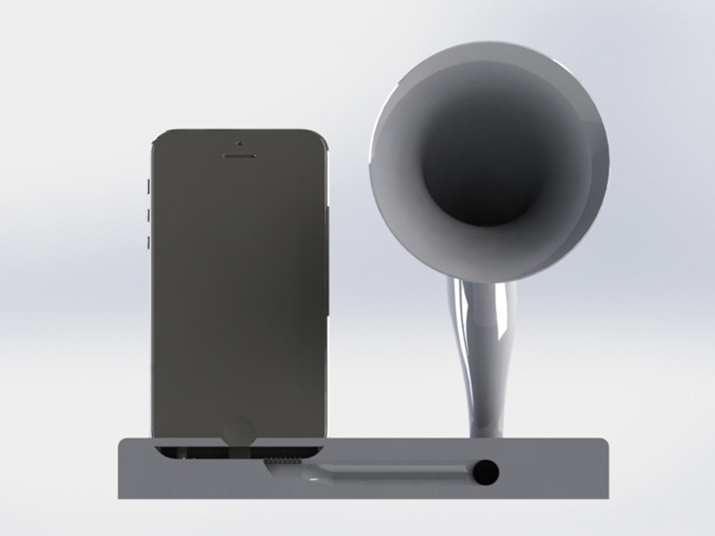 3D Printed iPhone Dock Design