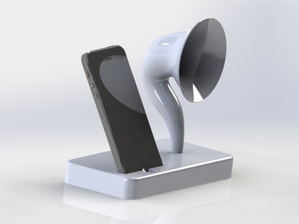 3D Printed iPhone Dock Design